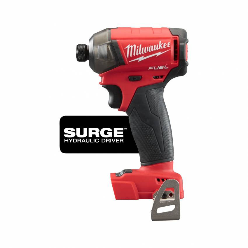 Імпульсний ударний акумуляторний шуруповерт 1/4" HEX MILWAUKEE, M18 FQID-0X, 50Нм, HDкейс-4933459187