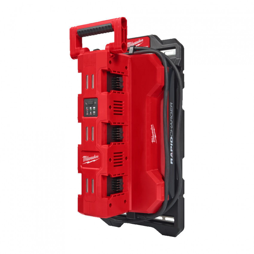 Зарядний пристрій PACKOUT MILWAUKEE, M18 MPC6EU на 6 акумуляторів-4932498551