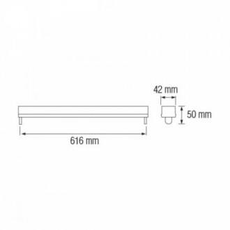 Корпус для LED ламп TUBOFIX-60