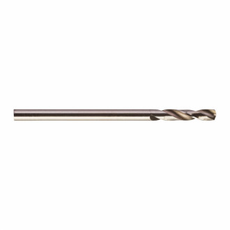Свердло по металу HSS-G MILWAUKEE DIN1897, Ø2,5х43х14мм, скорочене, (10шт)