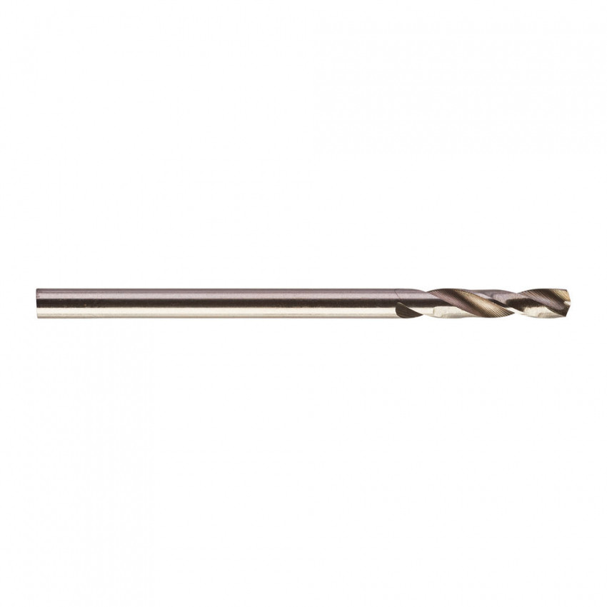 Свердло по металу HSS-G MILWAUKEE DIN1897, Ø2,5х43х14мм, скорочене, (10шт)-4932352201
