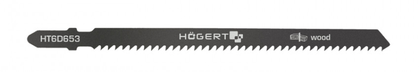 Полотно для електролобзика по дереву (уп/5 шт) HOEGERT 126 HT6D653-HT6D653