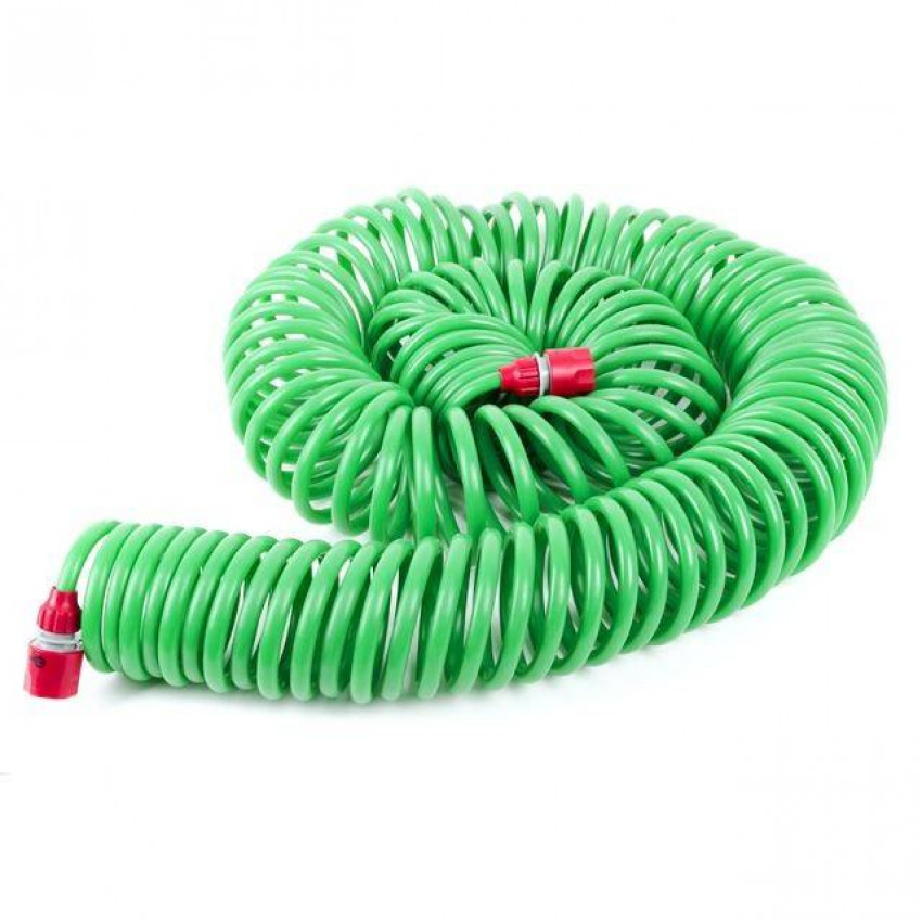 Шланг спіральний 30 м з конекторами INTERTOOL GE-4003-GE-4003
