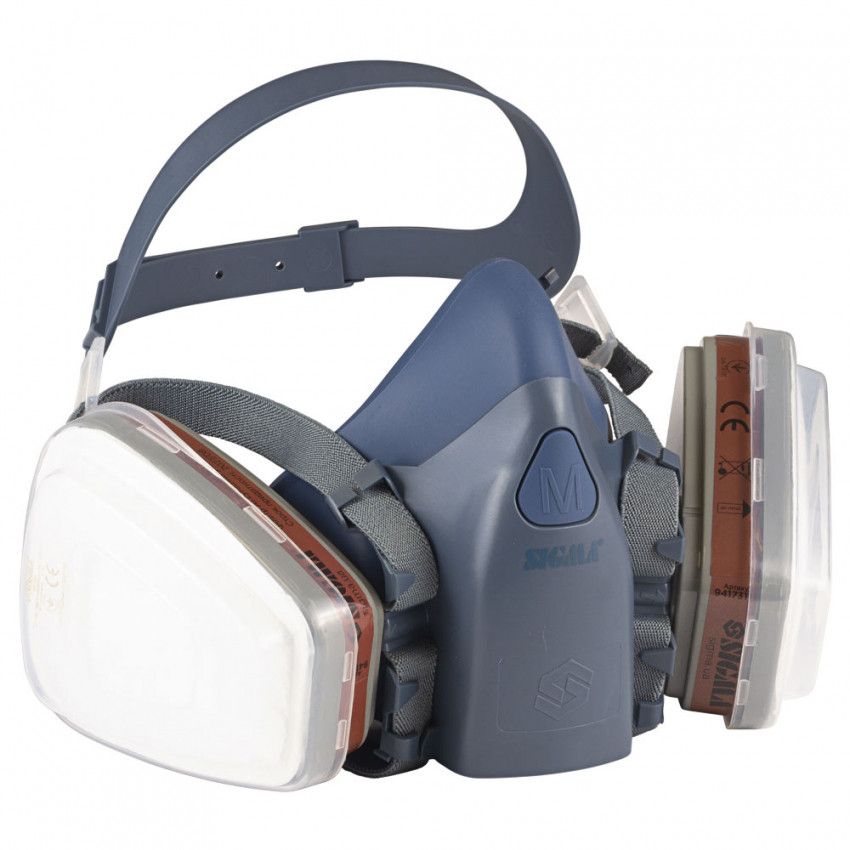 Півмаска Air Shield з фільтрами А1 SIGMA (9417311)-9417311