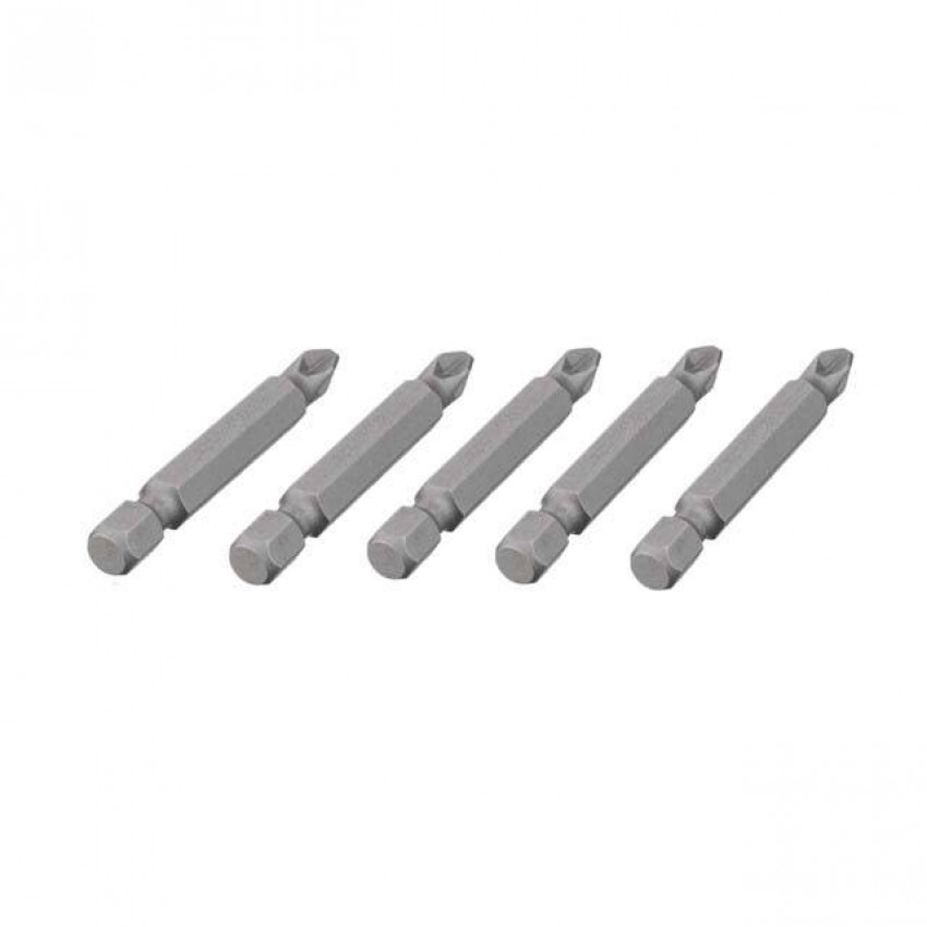 Комплект отверточних насадок PZ2 1/4 "* 50мм, ACR, S2, уп. 5од., STORM INTERTOOL VT-0204-VT-0204