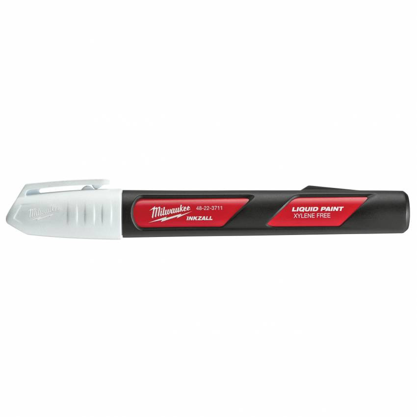 Маркер на основі рідкої фарби InkZAll MILWAUKEE,білий-48223711