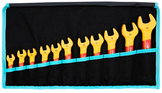 Набір ключів 11шт діелектричних в чохлі-V241-0111