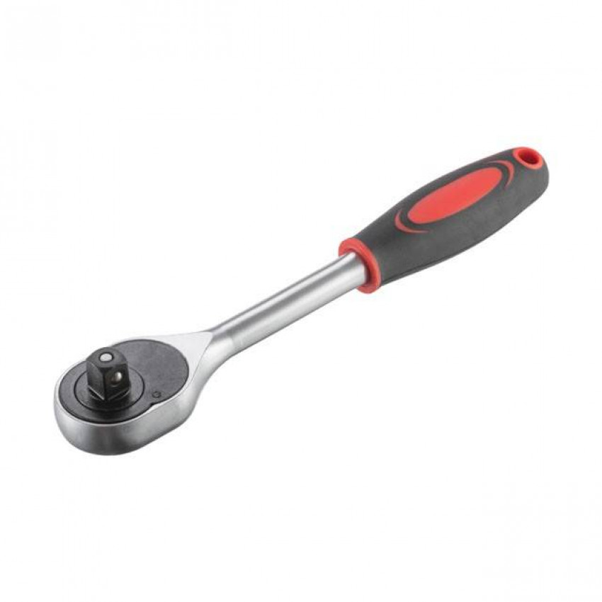 Рукоятка із храповим механізмом на 24 зуби 1/2'' INTERTOOL HT-2106-HT-2106