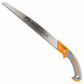 Пила садова пряма 330мм 7TPI з чохлом FLORA (5023334)-[articul]