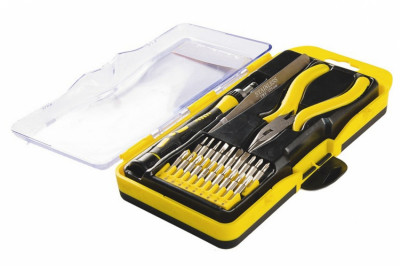 Набір викруток та інструментів MASTERTOOL 23 ел точних 40-0166-[articul]