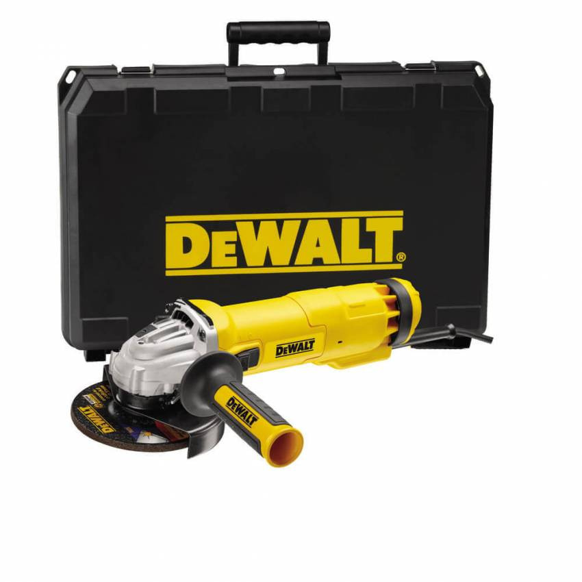 Шліфмашина кутова - болгарка мережева DeWALT DWE4237K-DWE4237K