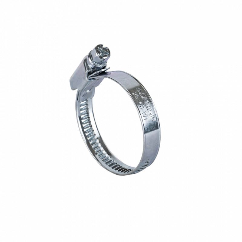 Хомут черв'ячний оцинкований 9мм D25-40мм 25шт Sigma (2511081)-2511081