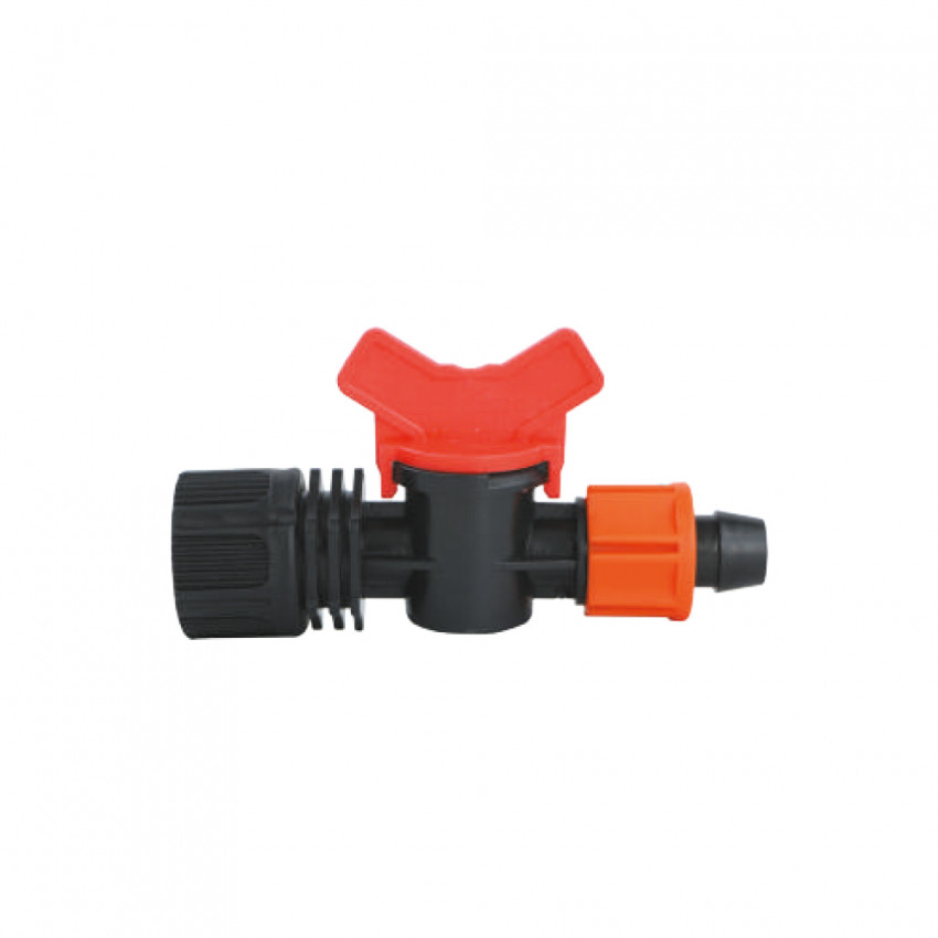 Кран для крапельної стрічки Ø16мм в/р 1/2" FLORA (5079634)-5079634