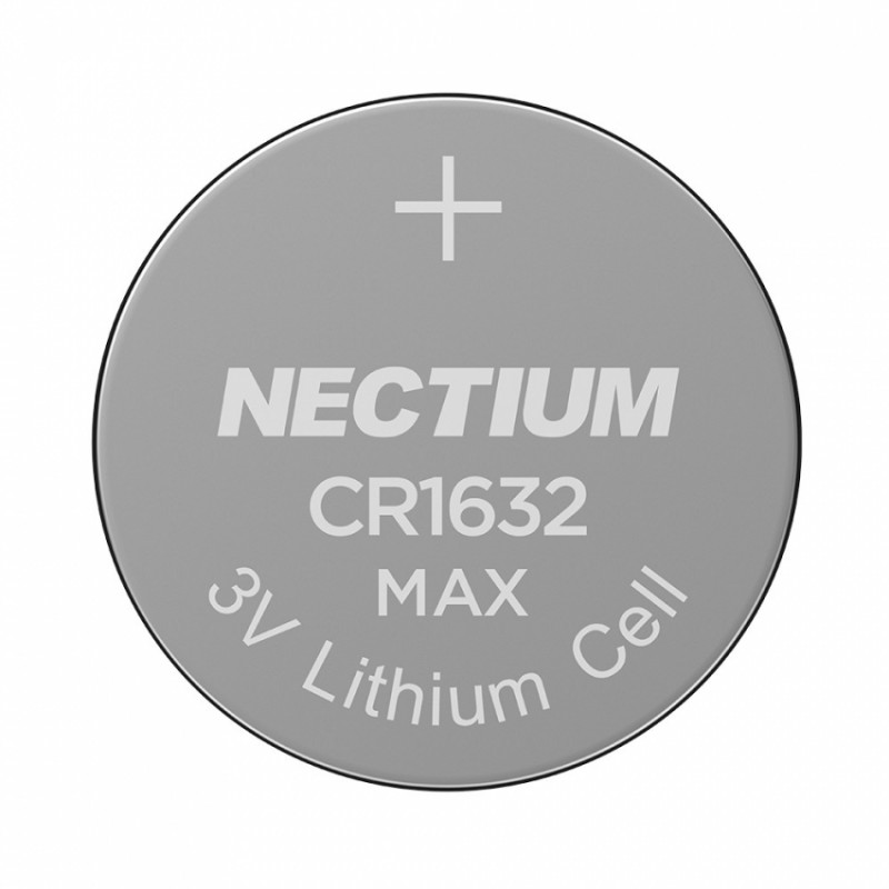 Літієва батарейка Nectium "таблетка" 1632 5шт/уп blister-NEC CR1632-5B