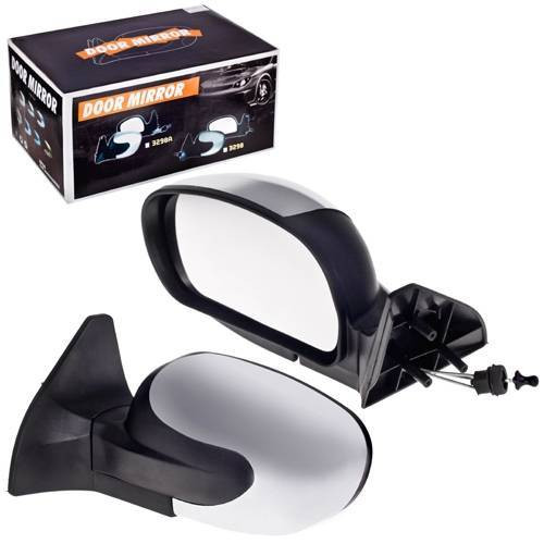 Дзеркало бічне SM329809 LADA 08,09,13-15/Chrome/хром-SM329809 CHROME