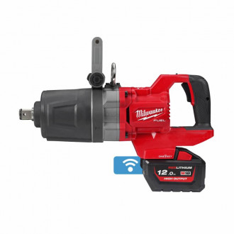 Гайкокрут акумуляторний 1&quot; MILWAUKEE, M18 ONEFHIWF1DS-121C, 2711Нм (+зар.пристрій, 1акум.Х 12Аг,кейс-[articul]