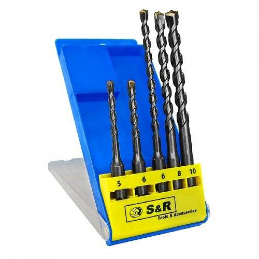 Набір бурів S & R Meister SDS-plus 5шт.-210240005