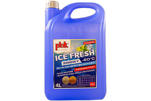 Рідина для склоомивача PLAK ICE FRESH 4л -60°C (омивач) концентрат ATAS-063631