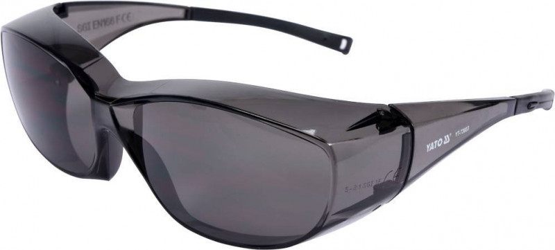 Окуляри захисні YATO закриті, затемнені.-YT-73603