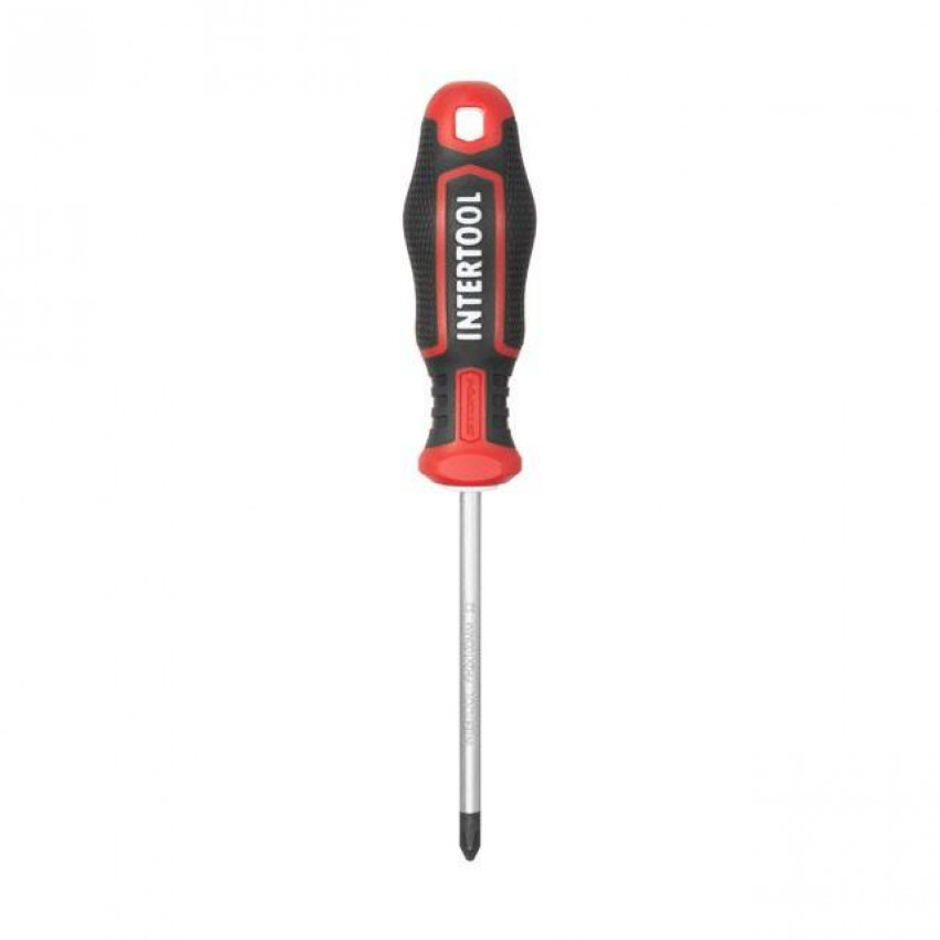 Викруткa PH2*100 мм, S2, STORM INTERTOOL VT-3420-VT-3420