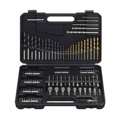Набір для свердління та загортання BLACK DECKER, 109 елементів, валіза.-A7200