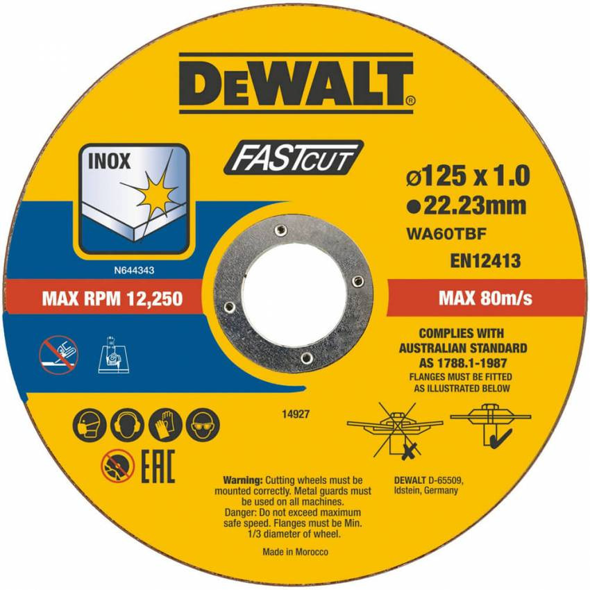 Набір кіл відрізних FASTCUT DeWALT DT20540 N876127-DT20540