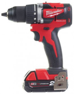 Дриль-шуруповерт акумуляторний MILWAUKEE, M18 BLDD-202C, 60Нм (ЗУ, 2X2Ач, кейс) (заміна на 4933464317)-[articul]