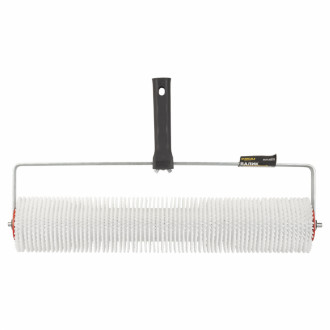 Валик голчастий аераційний для наливної підлоги 80×400мм з ручкою (рамкоподібна) біла голка SIGMA (8313611)-[articul]