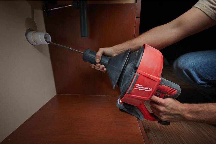 Машина прочисна акумуляторна MILWAUKEE, M12 BDC8-0C, трос 8м-4933451632