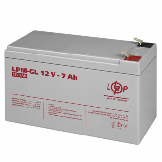 Акумулятор гелевий LPM-GL 12V - 7 Ah-[articul]