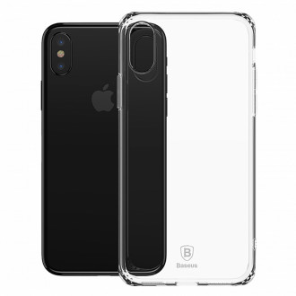 Чохол Baseus для iPhone X/Xs Anti-fall TPU Transparent (ARAPIPHX-C02)-[articul]