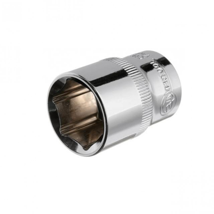 Головка шестигранна 1/2", 20×38 мм, Cr-V, STORM INTERTOOL ET-0020-ET-0020