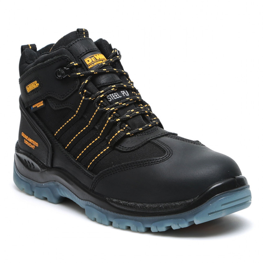 Чоловічі кросовки високі DeWalt Nickel Black Buffalo розмір 42 підошва гумова, верх з композиційної-DWF50093-132-8