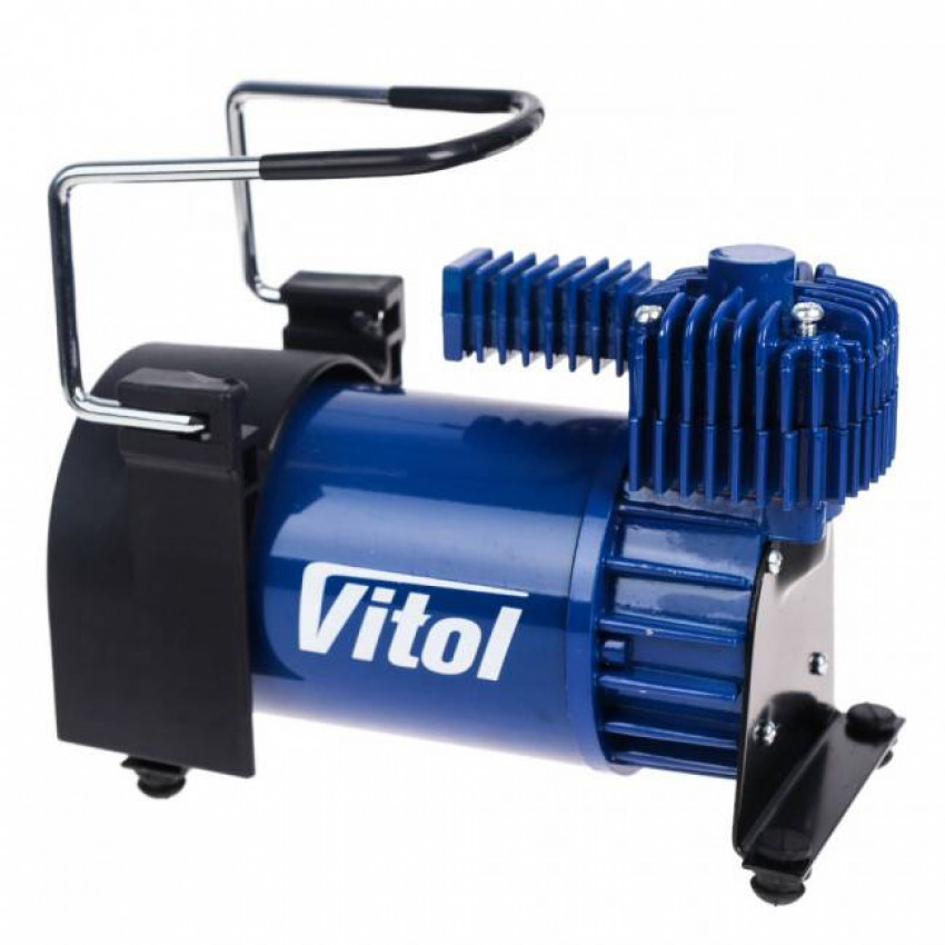 Компресор "ViTOL" К-55 150psi/23Amp /50л/шланг 5,0м/клеми-К-55
