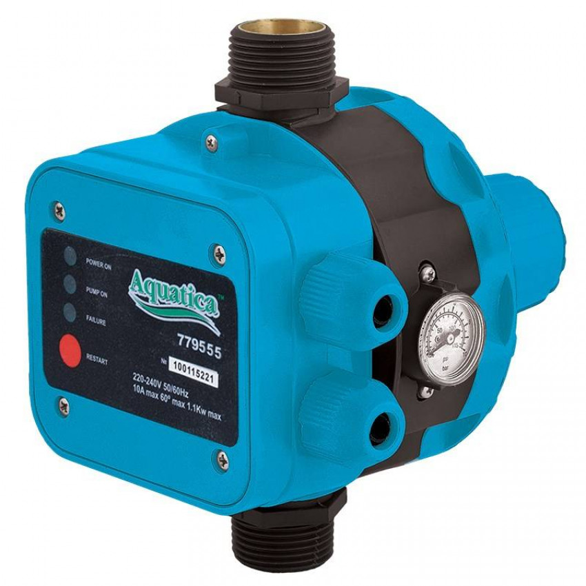 Контролер тиску електронний 1.1кВт Ø1" AQUATICA (779555)-779555