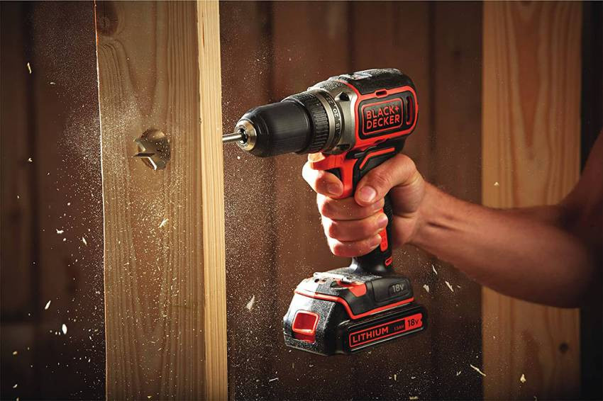 Дриль-шуруповерт акумуляторний безщітковий BLACK DECKER BL186KB-BL186KB