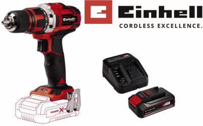 Акумуляторна дриль Einhell TE-CD 18/40 Li Kit 2.5 Ah (4513925-16)-[articul]