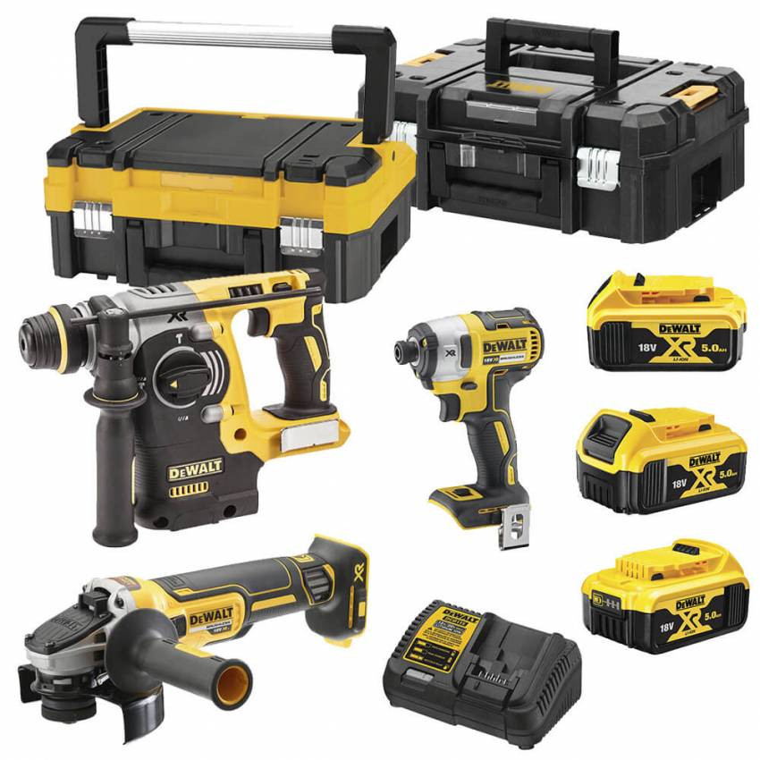 Набір з трьох безщіткових інструментів DeWALT DCK305P3T-DCK305P3T