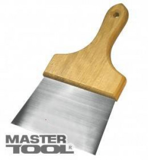 MasterTool Шпатель малярський 130 мм, дерев'яна ручка, Ст.: 19-3413-[articul]