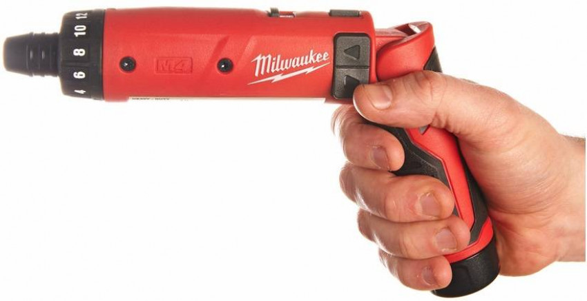 Викрутка акумуляторна MILWAUKEE M4 D-202B (зарядний пристрій, 2 акум.Х2Ач)-4933440475