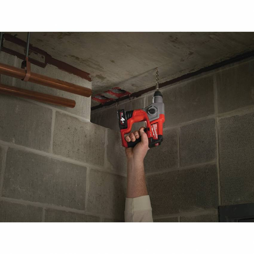Перфоратор SDS-PLUS акумуляторний MILWAUKEE, M12 CH-0, 1,1Дж-4933441947
