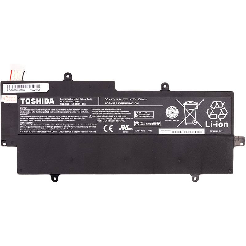 Акумулятор для ноутбука TOSHIBA Portege Z830 Ultrabook (PA5013U-1BRS) 14.8V 3060mAh (original)-NB510276