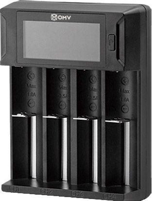 Зарядний пристрій з РК-дисплеєм для 4-х циліндричних акумуляторів Westinghouse LBC-318-HCB-OMV LBC-318-HCB