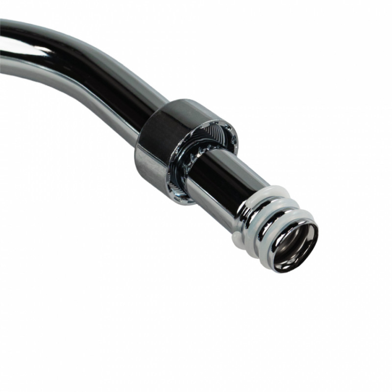 Кран-водонагрівач проточний s96 3.3кВт для кухні вилив вухо на гайці з індикатором і термостатом AQUATICA (9796133)-9796133