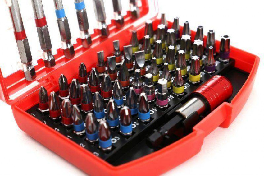 Набір біт з 56 предметів TORX, 1/4 - 25мм, 75мм TAGRED TA1206-TA1206