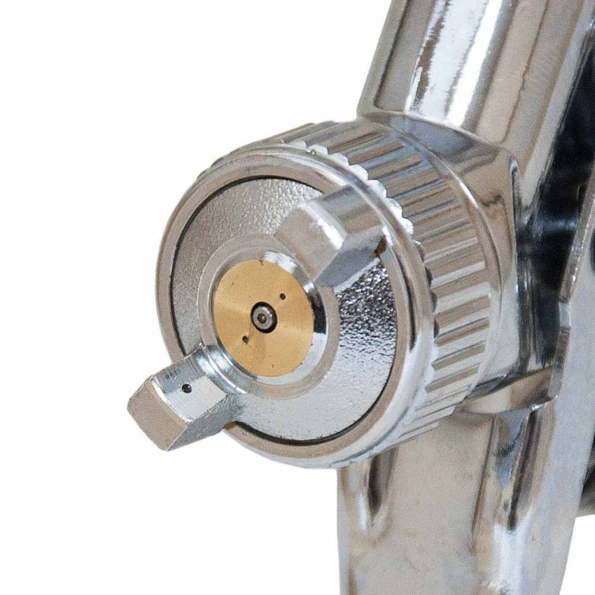 Фарборозпилювач HVLP-mini Ø0.8 (хром) з в/б (мет) Sigma (6812031)-6812031