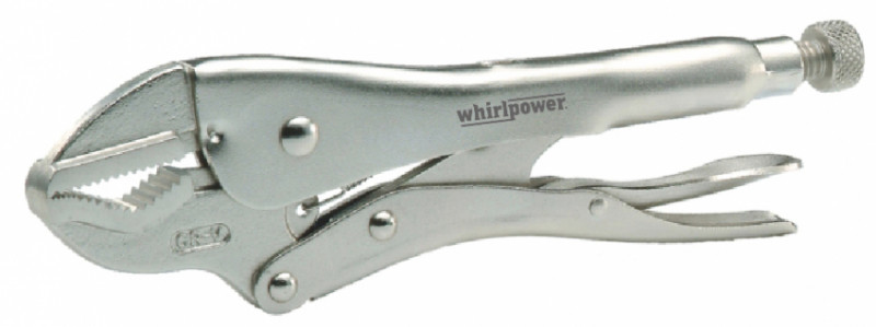 Зажим ручний 10" вигнуті губки  для зварювальників-16421-4-228A