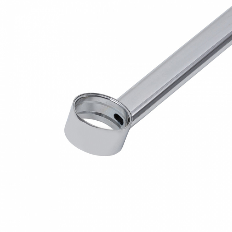 Вилив (гусак) 250мм для кухні прямий (SS) AQUATICA (XH-3240) (9793560)-9793560