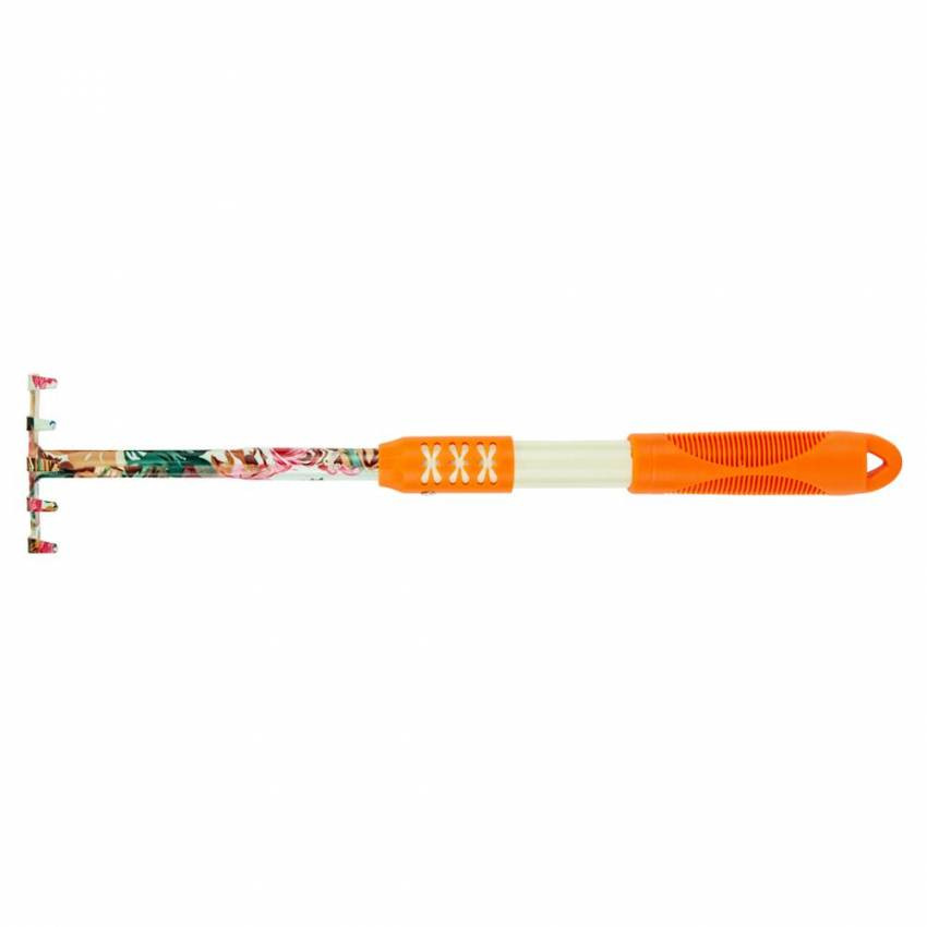 Граблі 5-ти зубні (orange) (TPR) FLORA (5043024)-5043024