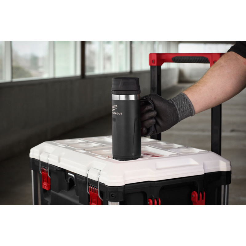 Термокухоль PACKOUT 355 мл чорний MILWAUKEE-4932498978
